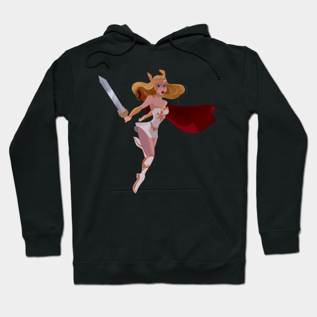 She-Ra Princess of power fanart character design. Hoodie by Le petit fennec